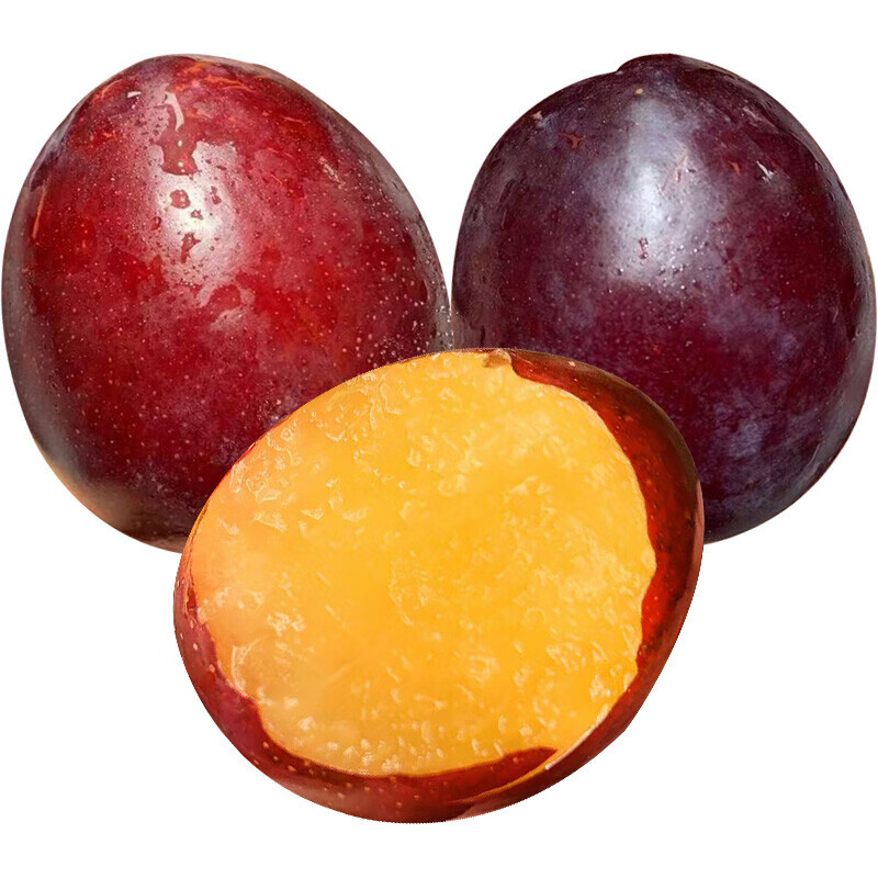 京舰 鸡心李新鲜当季孕妇水果黑布林李子 2斤 精品果