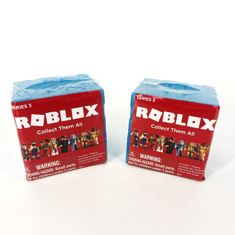 承虹roblox盲盒giftcard罗布乐思玩具人偶我的世界可动积木套装兑换