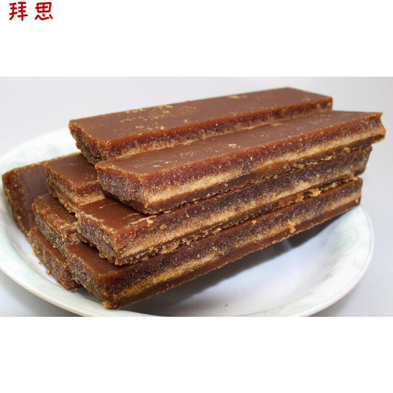 速缘乐湛江蔗糖 冰红糖古法土红糖块黄糖广西甘蔗冰片糖酵素用红片糖