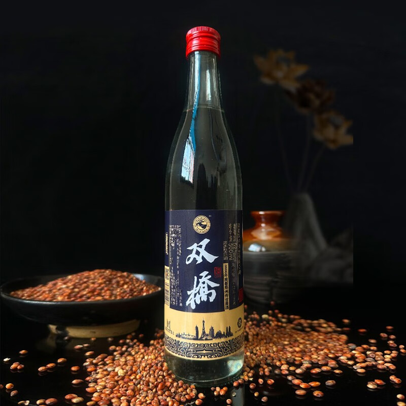 双桥双桥陈酿浓香型小窖酿造郑州纯粮酒河南老字号古法白酒52度500ml