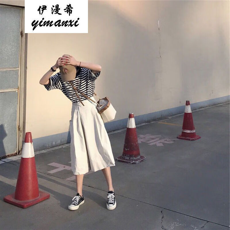 中学生女装t恤女生夏天衣服高中初中大学生青春少女闺蜜一套短袖运动