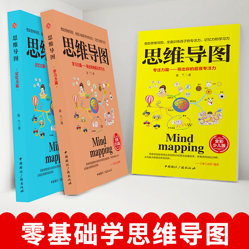 思维导图学习力+记忆力+专注力详情图