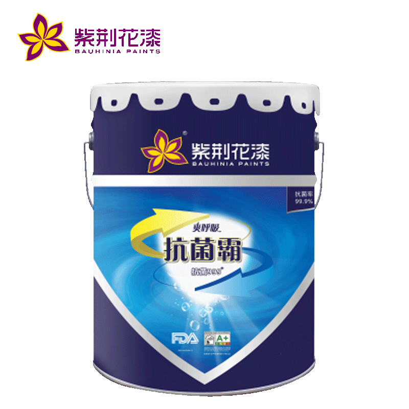 紫荆花爽呼吸抗菌霸墙面漆 15l