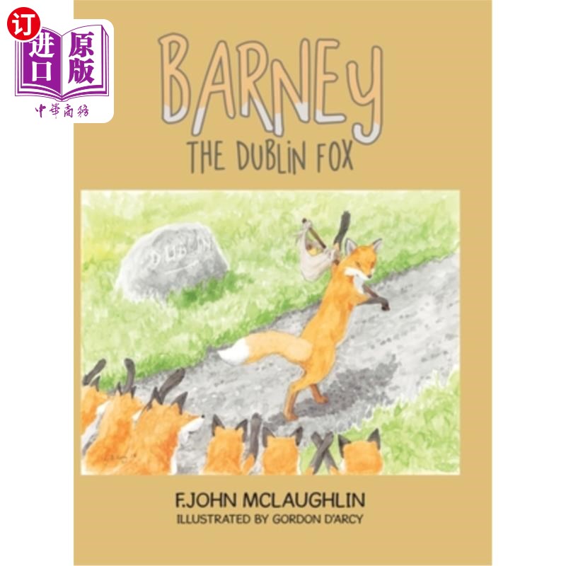 海外直订barney the dublin fox 都柏林狐狸巴尼
