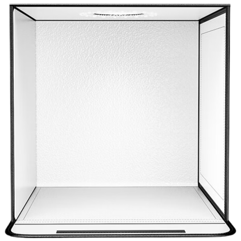 漾菲斯LED小型摄影棚80cm拍摄器材灯箱摄影灯美食直播手播补光灯拍照道具柔光套装摄影箱简易折叠影棚箱