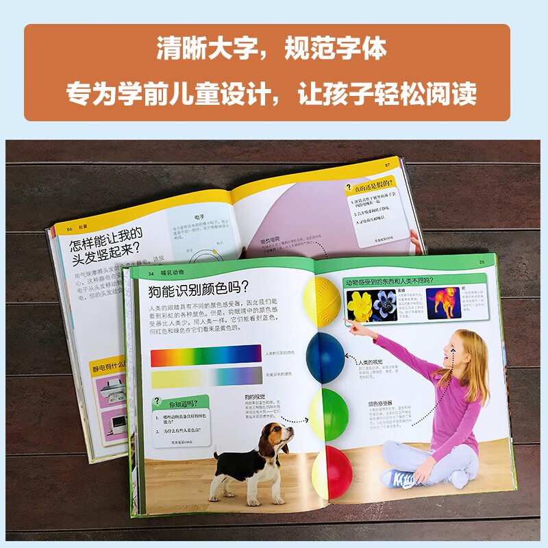 DK学前儿童为什么小百科系列（全5册）含综合/科学/人体/动物/地理 开学必备 课外读物详情图