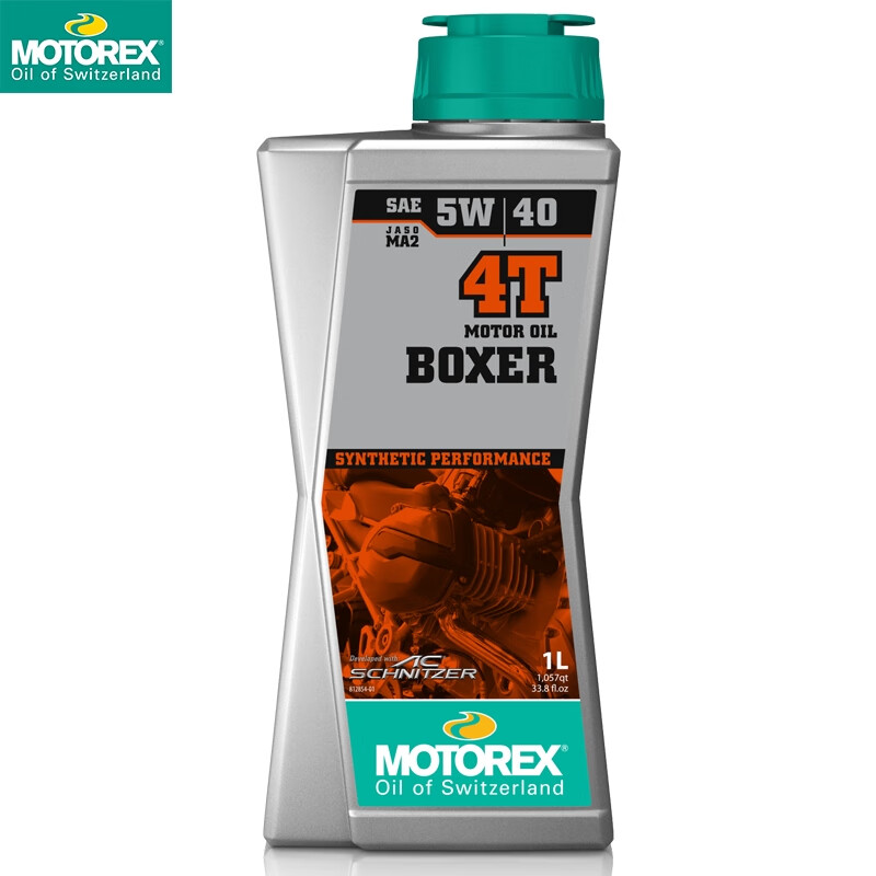 MOTOREX摩托瑞士 BMW宝马摩托车拳击手发动机专用润滑油 Boxer系列高性能全合成机油 SN级 5W-40 1L