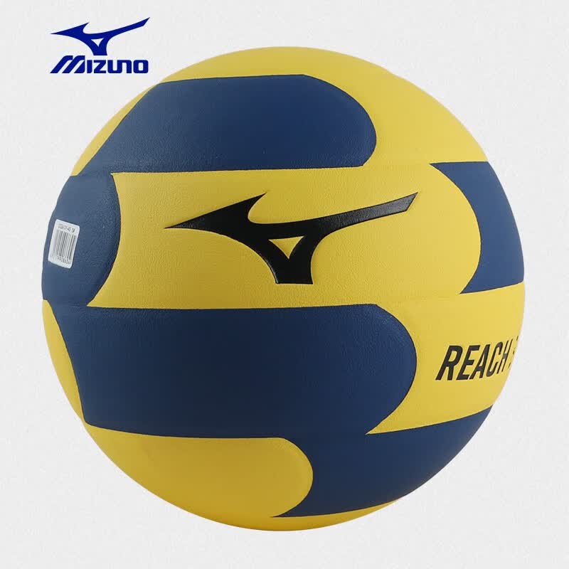美津浓(MIZUNO)排球中考气排球学生专用小学生软排女生5号比赛专用五号硬排 5号 蓝黄色(国产材质)