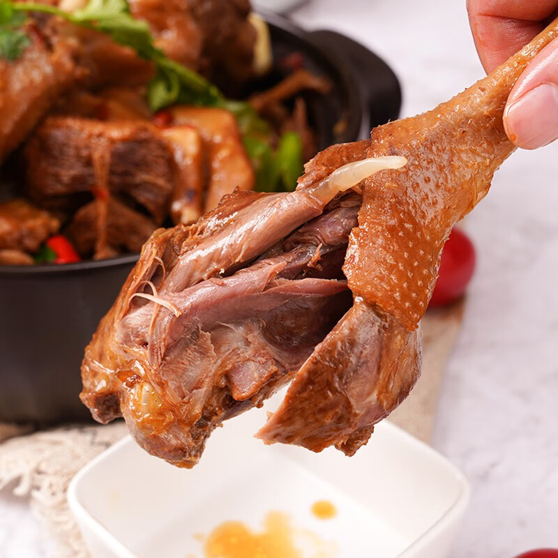 苏北农家散养老鹅肉