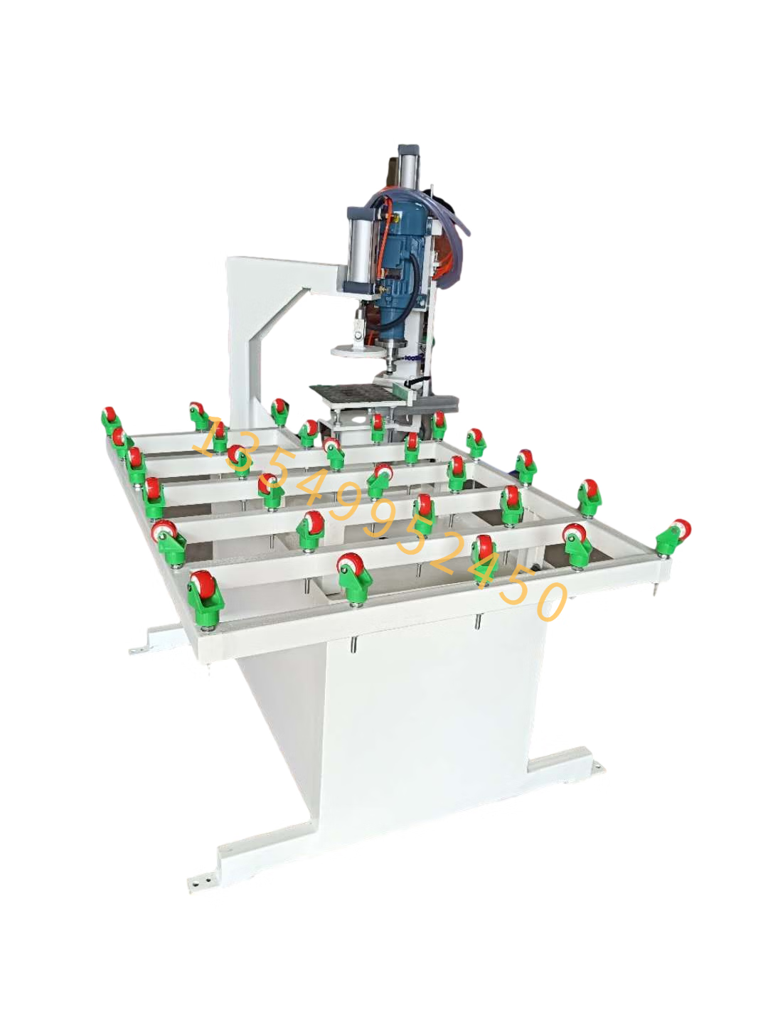 献瑜单头手动倒角机 简易玻璃磨边机 r圆角机餐桌磨边倒角 单头手动