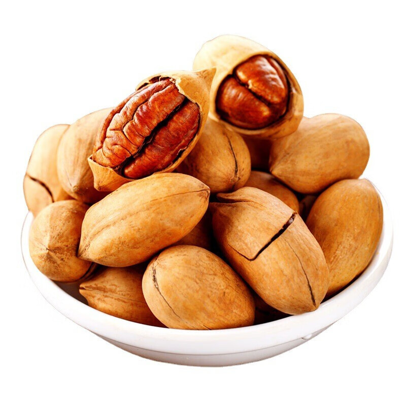 西瓜味的童话 22年新货碧根果奶油味坚果零食长寿果250g罐装碧根果