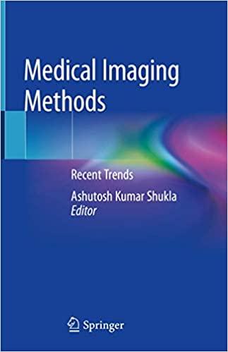 预订Medical Imaging Methods: Recent Trends