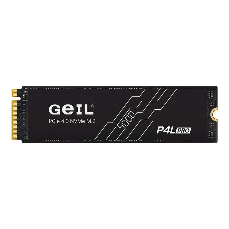 GEILP4̬ӲPCIE4.0̨ʽSSDʼǱ̨ʽM.2(NVMeЭ)ps5Ϸ洢M2 P4L PRO 1T 5000MB/S TLC424.3Ԫ