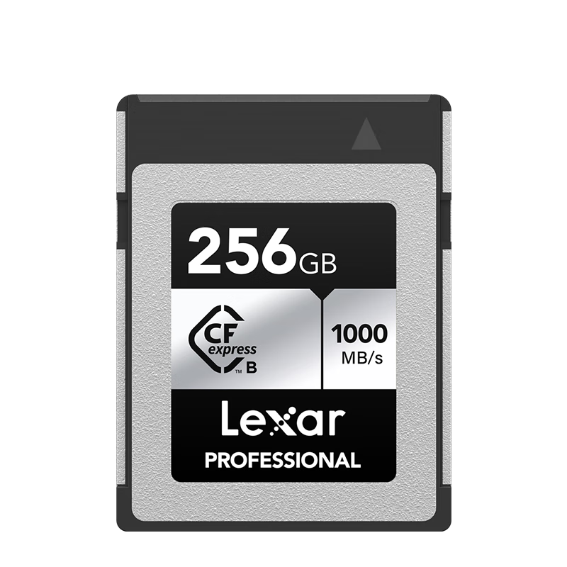 雷克沙（Lexar）512GB CFexpress Type B存储卡 SILVER系列 读1750MB/s 写1300MB/s 8K高清影像卡	