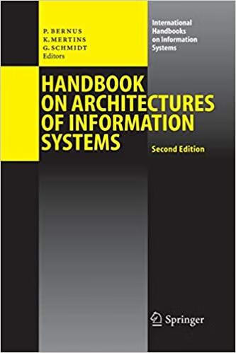 预订Handbook on Architectures of Information Systems