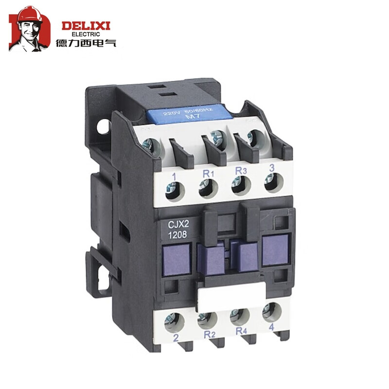 德力西电气 交流接触器 直流线圈 cjx2-1208z dc24v