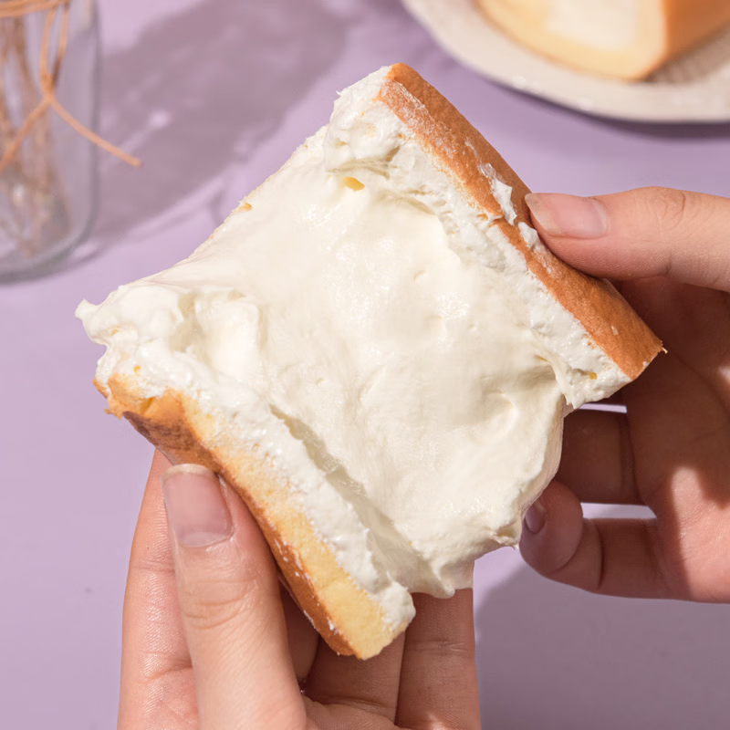 隽颜堂8090怀旧老式奶油蛋糕卷 手工制作 即食 糕点甜品6枚ty 原味110