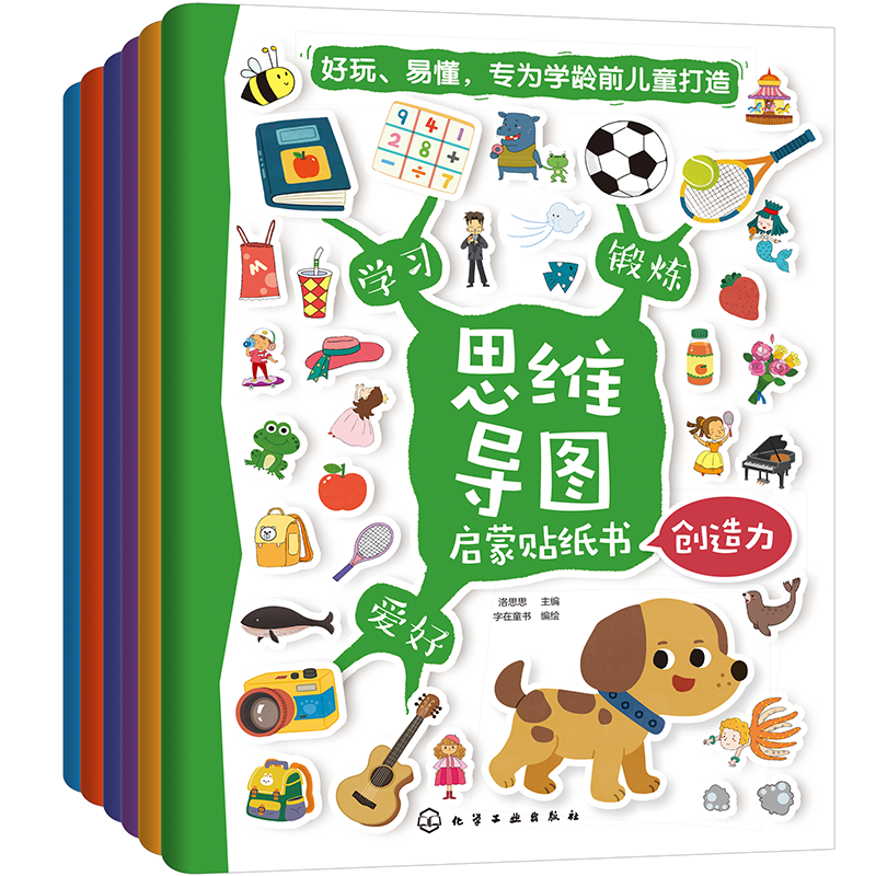 激发孩子创造力与思维能力的玩具书套装6册