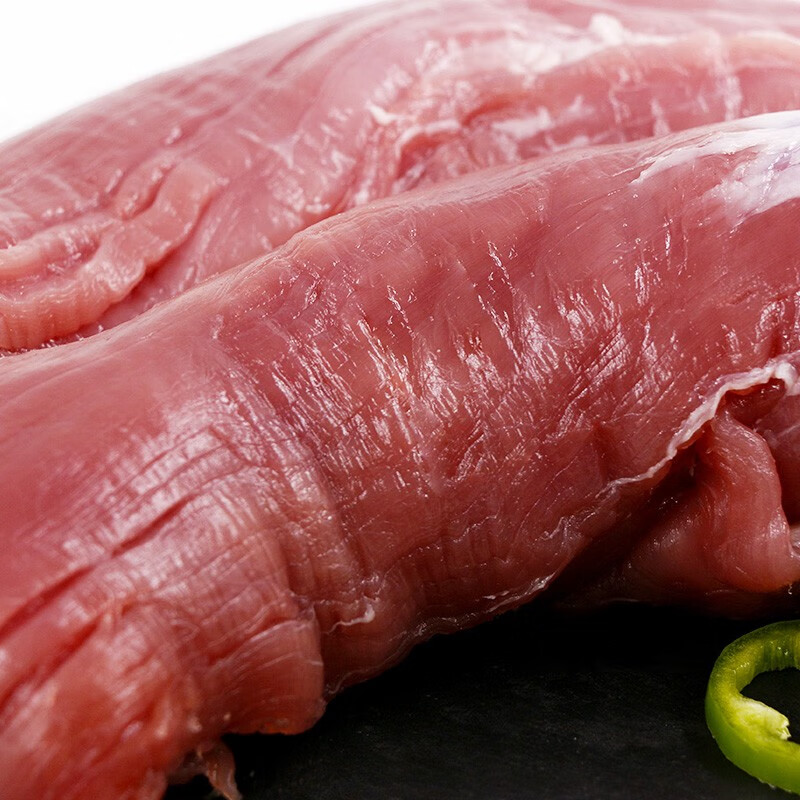 楮木香 黑猪小里脊肉整条 瘦肉烧烤食材 构树生态土猪肉 猪肉生鲜 黑猪小里脊4斤
