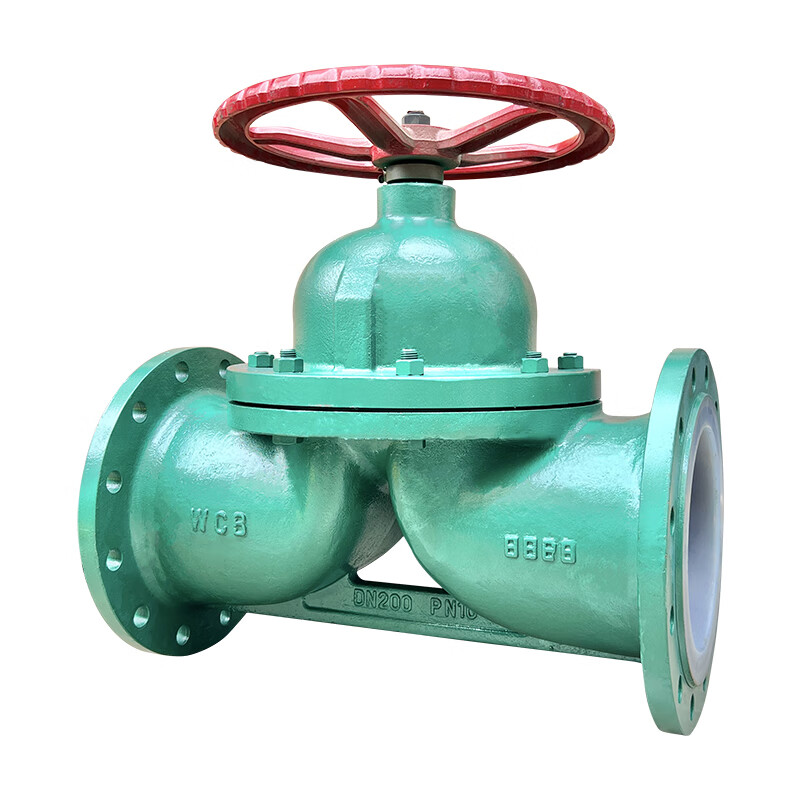 lism衬氟隔膜阀耐酸碱防腐蚀氧化剂强酸碱稀浓溶液衬四氟管道开关阀门