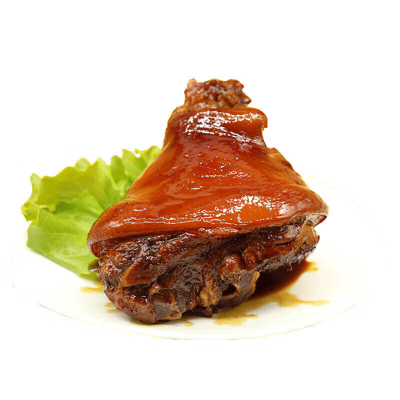 虎钢馋猪蹄苏州特产猪肘子蹄髈熟食卤味真空1000g 卤味 猪肘1000克