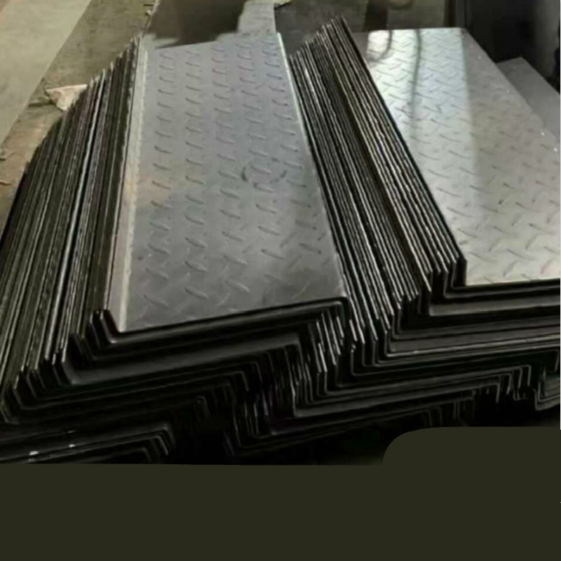 定制花纹板3mm各种规格底座折弯加工切割定制梯踏步铺地防滑花纹 z型