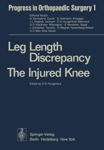 预订 leg length discrepancy the injured knee