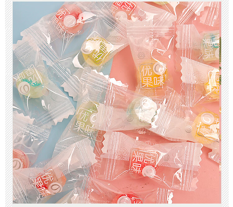 西瓜味的童话高颜值果味硬糖袋装随身携带休闲零食招待糖果食品 果味