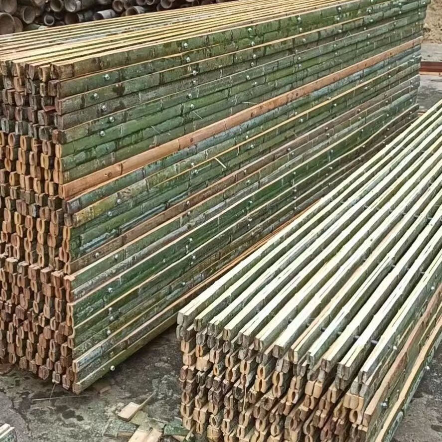 圣比莱逐月竹羊床漏粪板竹制羊床羊用漏粪板鸡鸭鹅养殖竹架竹翘板竹用