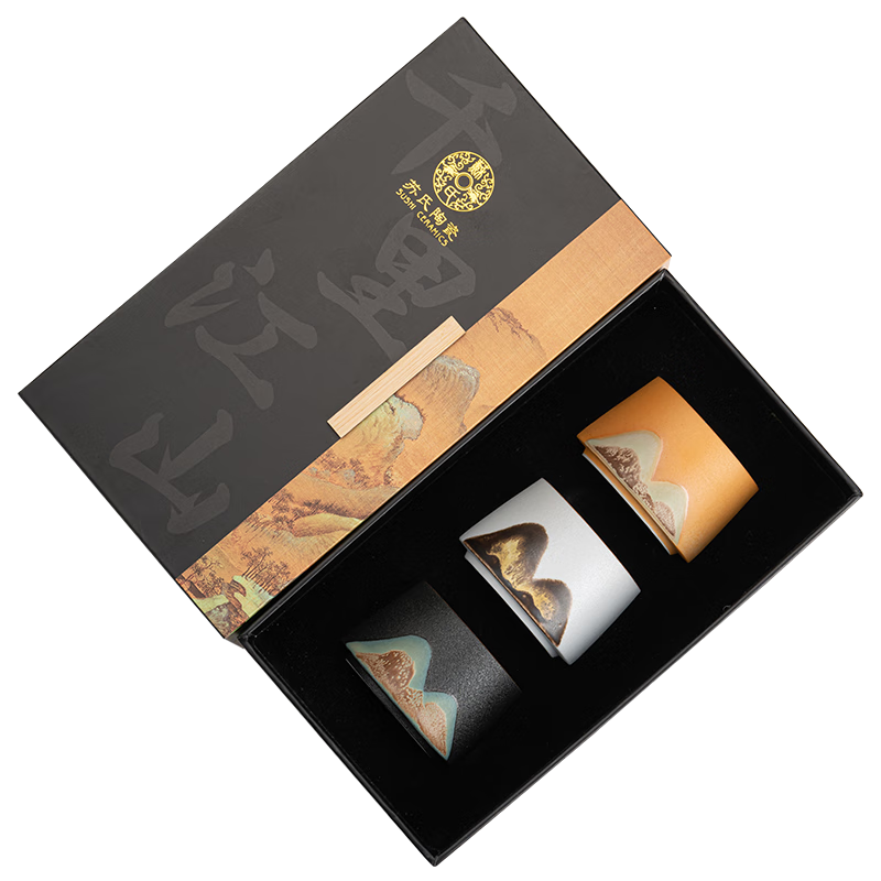 մɣSUSHI CERAMICSֻɽˮ豭ɫ˱Ĵйǧｭɽװඨ186.4Ԫ2(93.2Ԫ/)