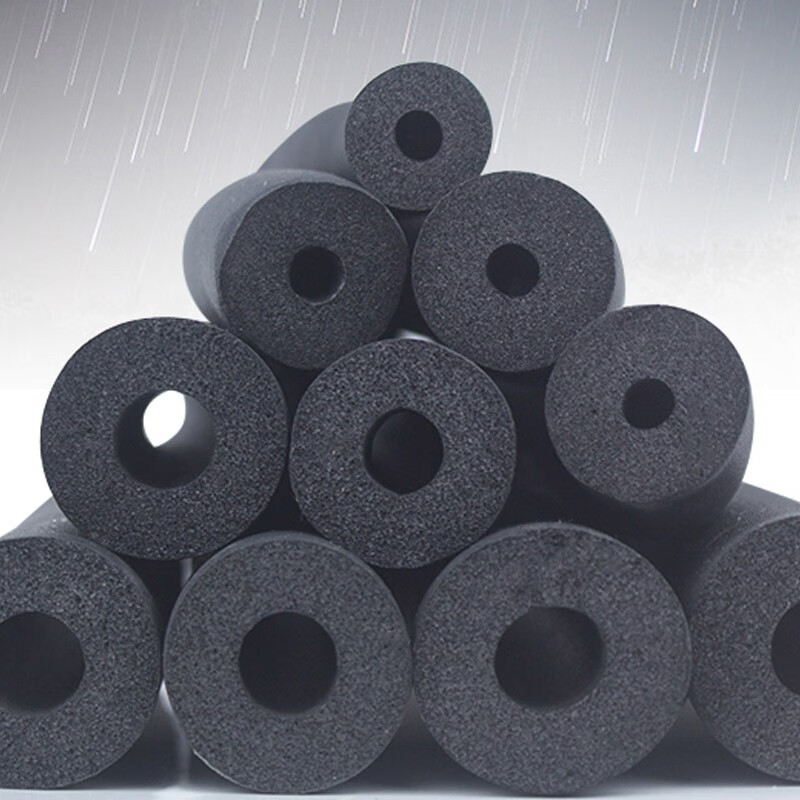 mu ge)空调铜管保温棉隔热棉保温材料橡塑保温管套防冻太阳能水管保温