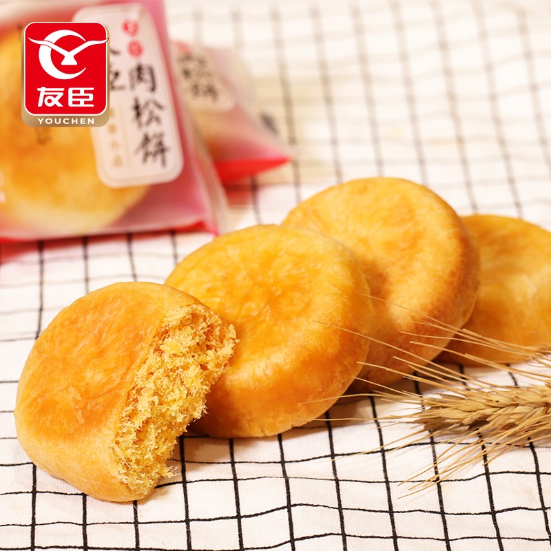 友臣(youchen)肉松饼干面包1.