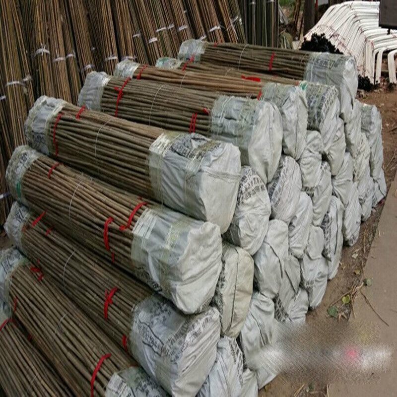 批发竹子竹竿彩旗竹竿菜架竹竿粗竹竿庭院装饰篱笆竹围 2厘米粗2米高