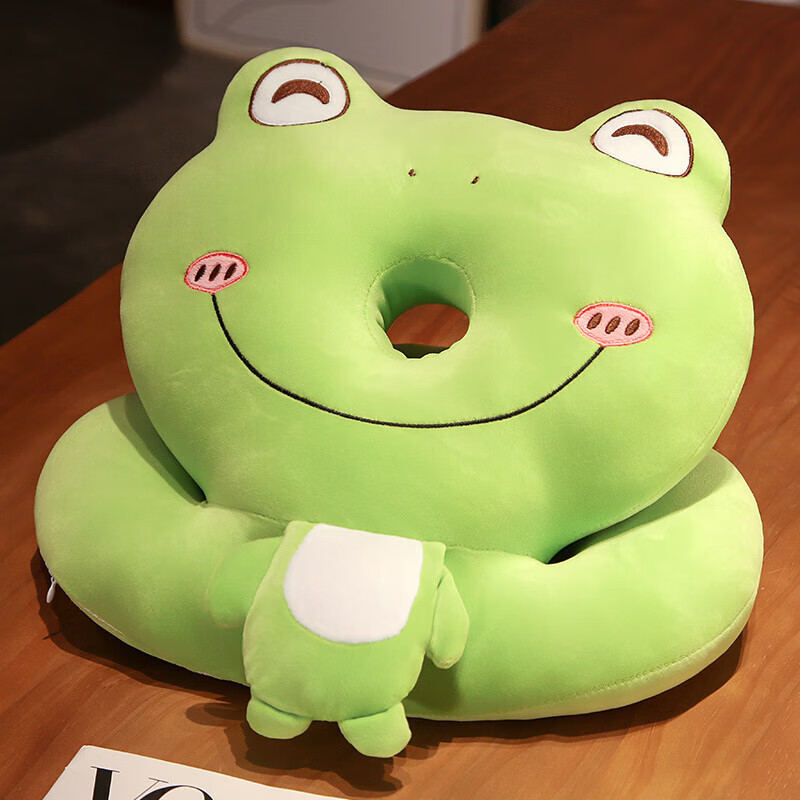 神器午睡枕趴睡枕教室儿童桌上专用办公室午休趴枕 青蛙(40x40x25cm)