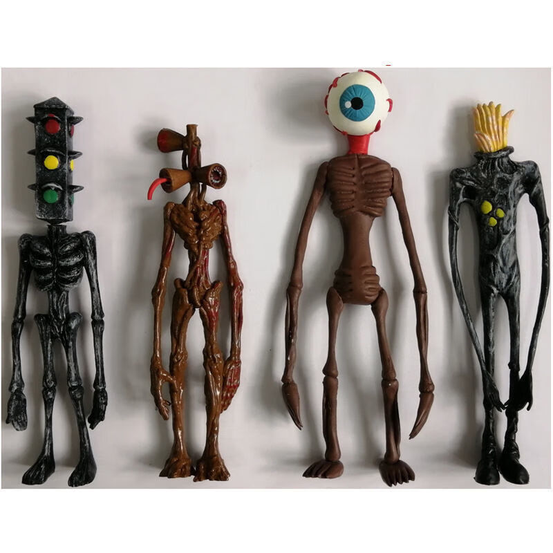 警笛1头汽笛1人 警笛1头玩具红绿灯汽笛1人套装都市1传说怪物收容基1