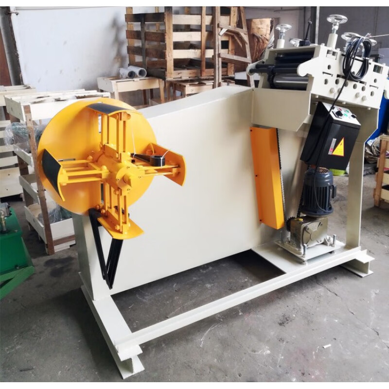 惠利得二合一材料架整平机卷料开平机自动送料机送料器送料机平整机