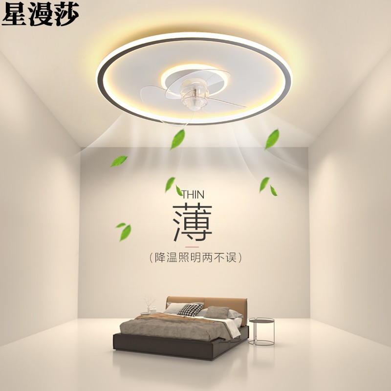 开箱曝光星漫莎DLYS-4042-5风扇灯哪个配置好哪个更好，真的好吗完全真实的哦