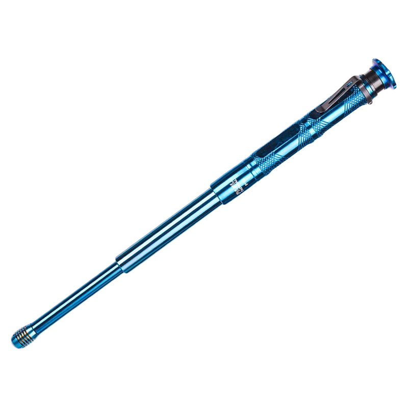 弘安保羅p12鋒芒機(jī)械甩棍EDC戶外防身合法武器破窗防狼戰(zhàn)術(shù)甩棒 烤藍(lán)