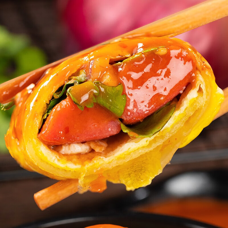 崔奶奶烤冷面 东北特产正宗街头小吃 朝鲜族美食含酱 懒人速食方便