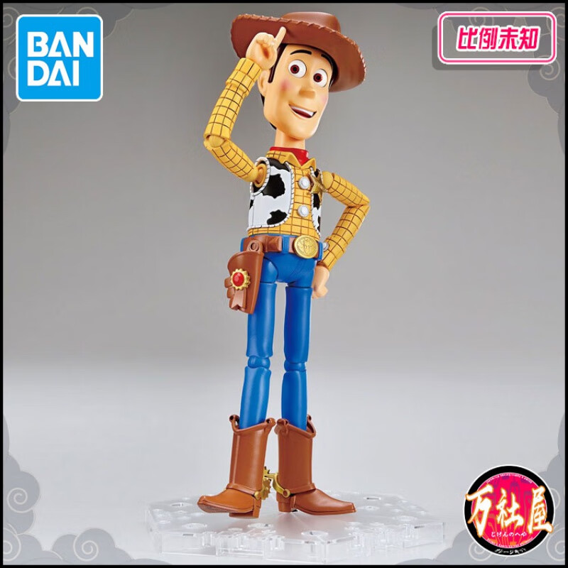 万代模型 cinema-rise 玩具总动员4 toy story 胡迪警长手办摆件 576