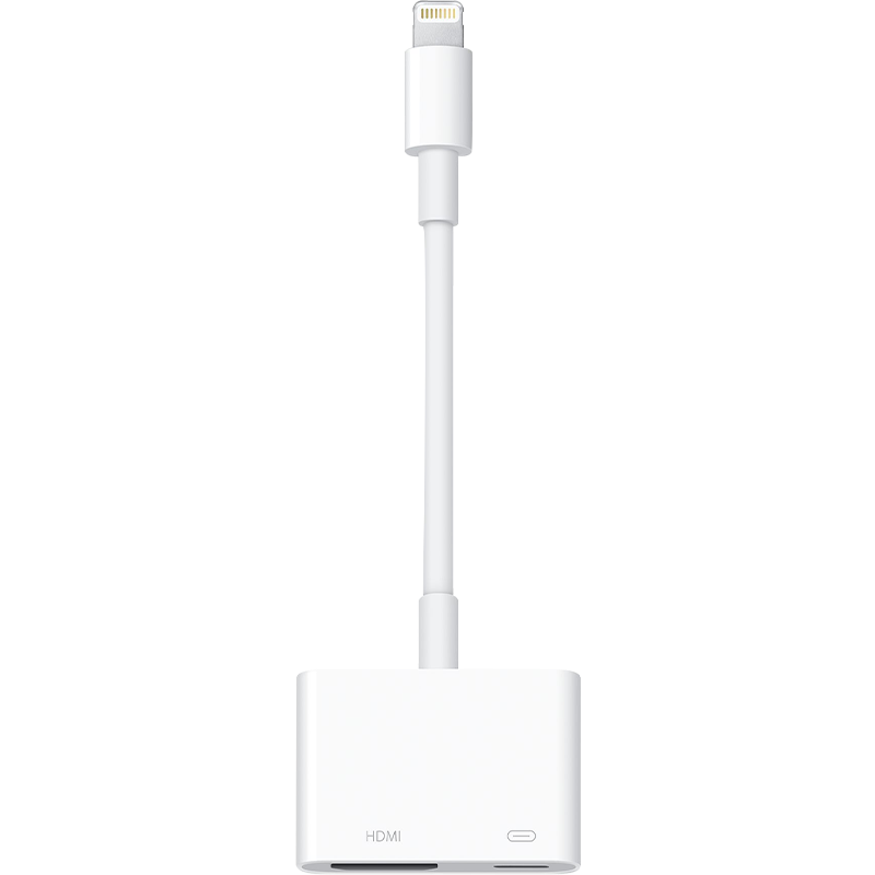 Apple 苹果lighting转hdmi转接头原装Lightning影音转换器AV Adapter