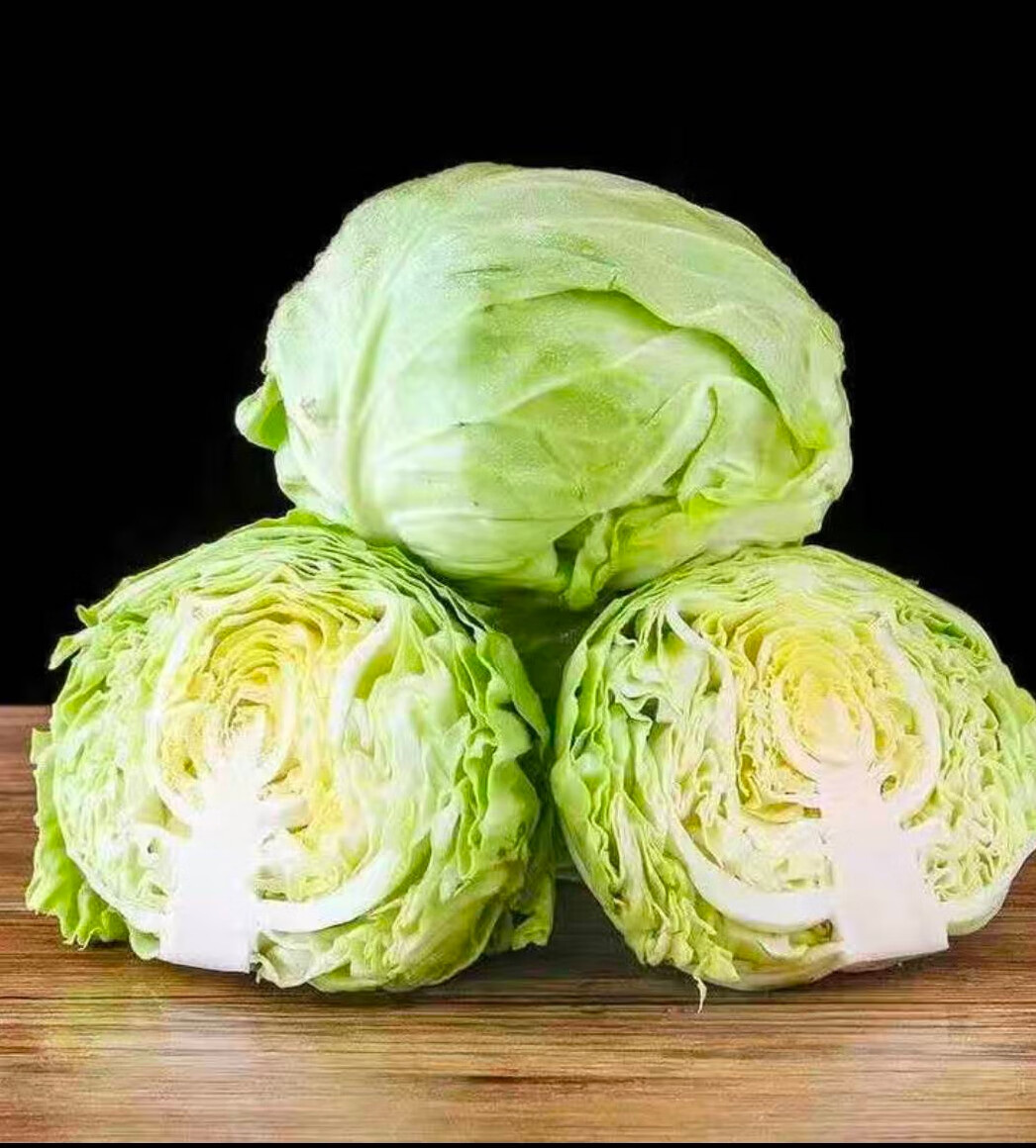 禧利郎农家甘蓝卷心菜包心菜莲花白蔬菜现摘现发应季蔬菜 5斤精选装