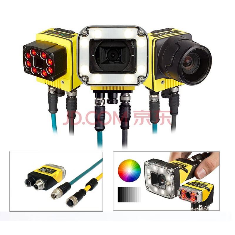 洛克康 线缆兼容康耐视IO电源触发Cognex CCB-PWRIO-05/10 M12 12孔转散线 高柔静态兼容CCB-PWRIO-长度 30米