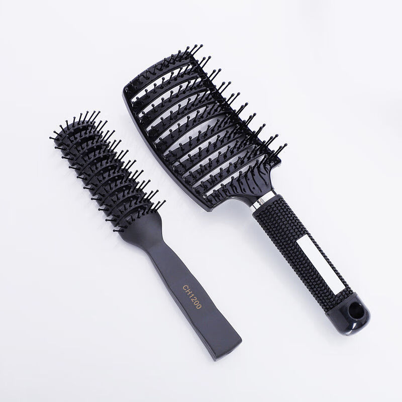萨拉拉 梳头神器 大弯弧形排骨梳大板梳男女大背头梳sn9352 大弯梳