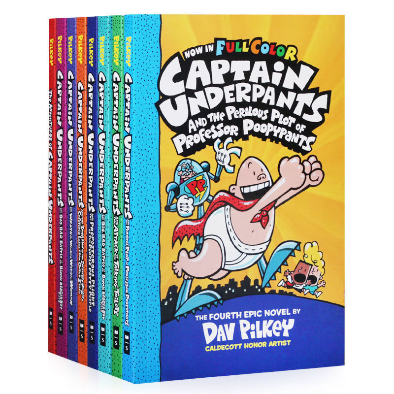 英文原版 Captain Underpa