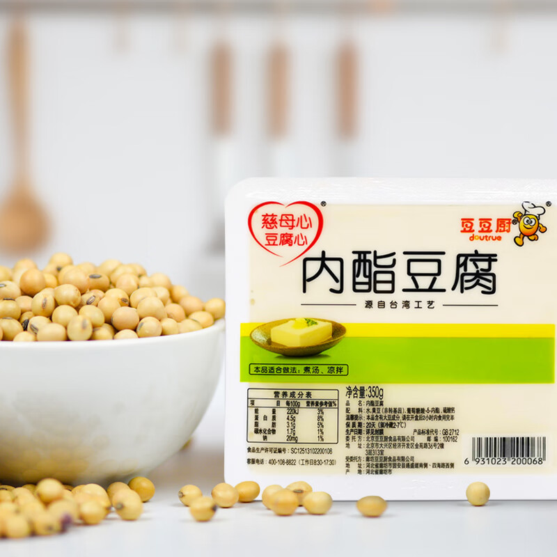 豆豆厨 内酯豆腐 350g/盒