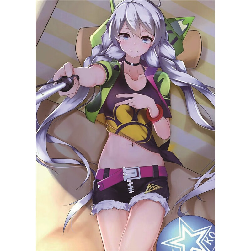 狼天影(langtianying)  琪亚娜卡斯兰娜海报墙贴画月光游侠女武神崩坏