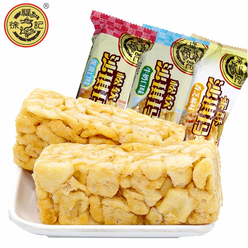 徐福记松软沙琪玛  蛋酥牛奶鸡蛋松软萨其马糕点早餐独立小包装 松软