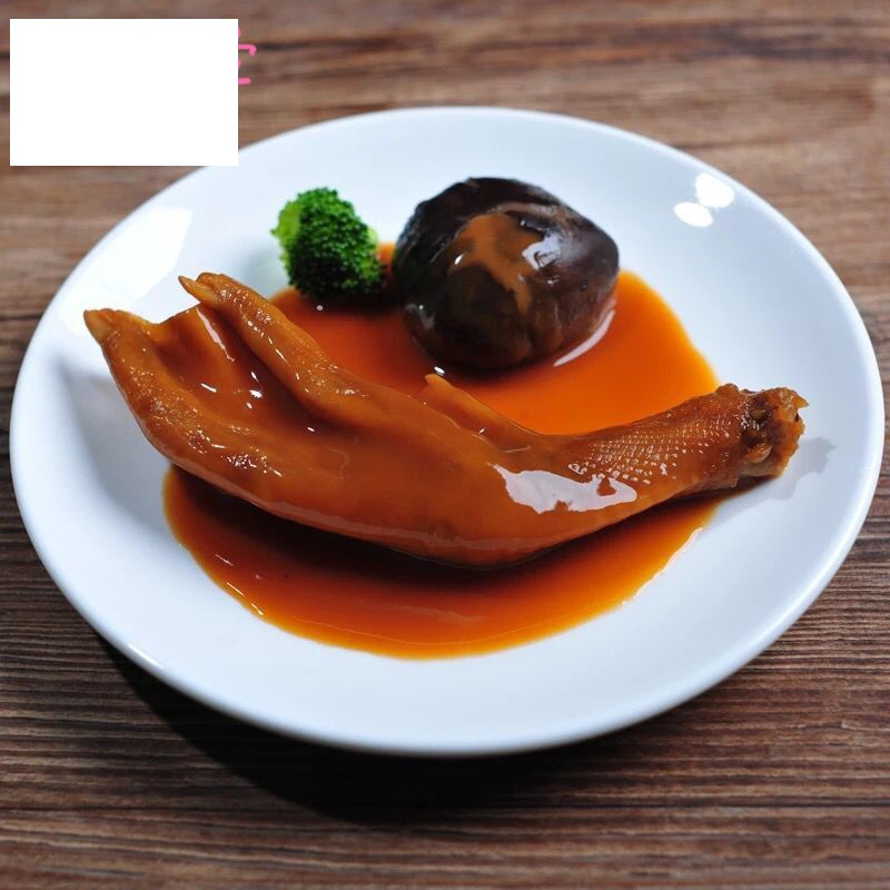 鹿色鲍汁鹅掌200g3袋加热即食单只鹅掌鲍鱼汁店熟食成品特色私房菜