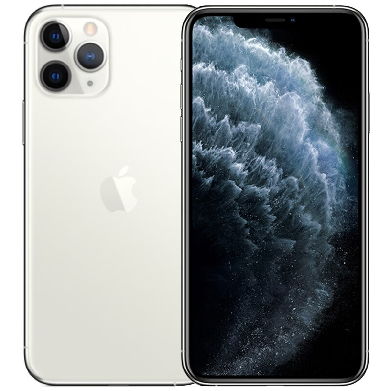 苹果11pro银色手机图片,苹果12pro银色手机图片 apple 苹果 iphone 11pro max 苹果手机 双卡 全网通4g 银色 256g